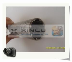 Quality Johnson Vee Wedge Wire Screen Tube FITO SS304 SS316 Easy Cleaning wholesale