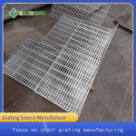 Oem Galvanised Metal Grid Mild Steel Grating For Refinery Building