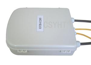 Quality 6 Cable Ports FTTH Fiber Optic Terminal Box ABS Plastic Indoor Wall Mounted wholesale