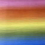 Thickness 0.45mm Engineered Wood Veneer Outdoor Multicolor Square Edge