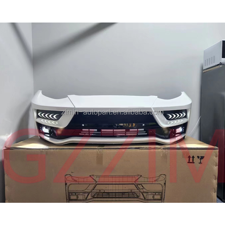 Facelift Bumper Tesla Model 3 Plastic Black / White Front Bumper