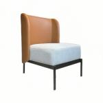 Modern Leisure Durable Solid Wood Leather Wholesale Home Hotel Furniture