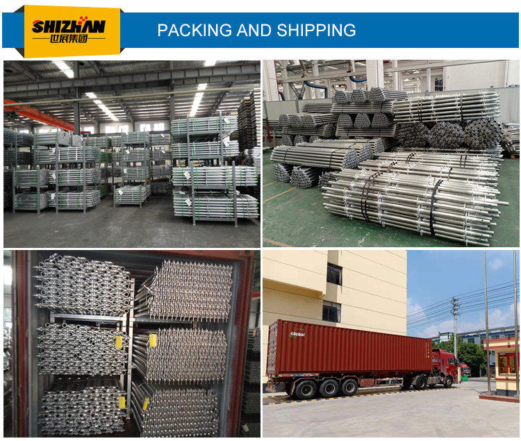 H Frame Aluminum Mobile Steel Scaffolding Movable With Wheels Easy Install