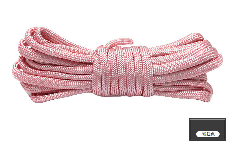 Colorful Orange Nylon Rope ISO9001 Double Braided Polyester Rope