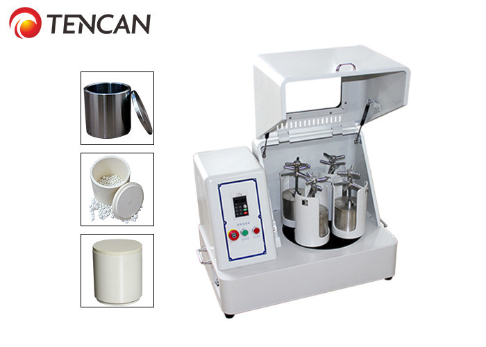 6L Soil Powder Fine Grinder Machine 0.75KW With Agate Grinding Jars And Balls