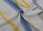 Knitted Jacquard Bamboo Fiber Fabric Yarn Dyed Polyester Latex Pillow Bed