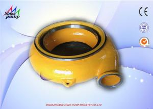 Quality 8/6E-G(H) Strong Corrosion Resistance Alloy Slurry Pump Volute / Gravel Pump Volute wholesale