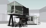 Customized Color and Aluminum Alloy Windows 20ft Luxury Container Room for Sales