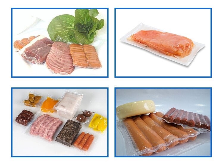 Organic Layflat Tubular Pa Plastic Film / Food Package Sleeve Roll 5/7 Layer