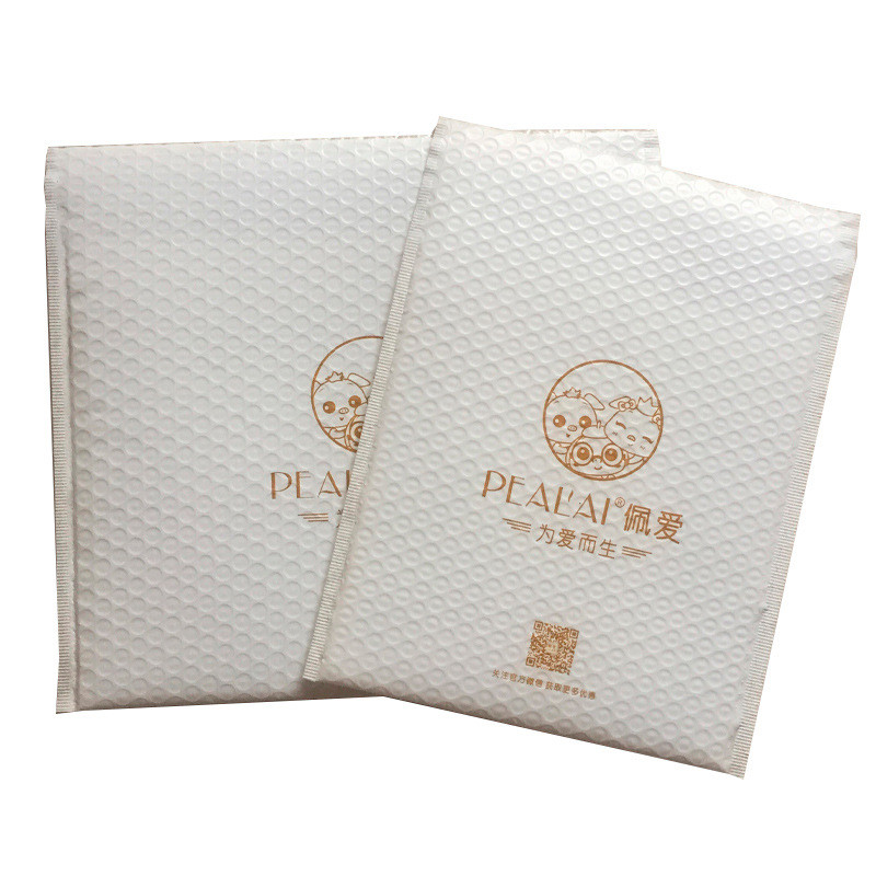 Self Adhesive Bubble Lined Poly Mailers Shock Absorption Customizable Printing