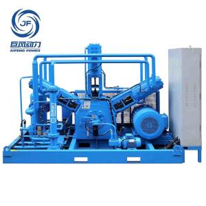 Quality 40bar High Pressure Oil Free Booster Air Compressor , Industrial Screw Air Compressor wholesale