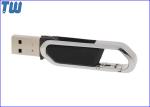 Safety Buckle 2GB Pen Drives Memory Disk Solid Plastic Silver Finished