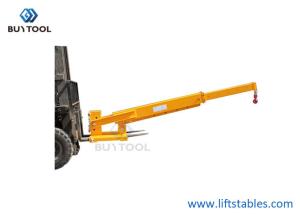 Quality Appliance Forklift Attachment Telescopic Fork Mounted Crane Jib Boom wholesale