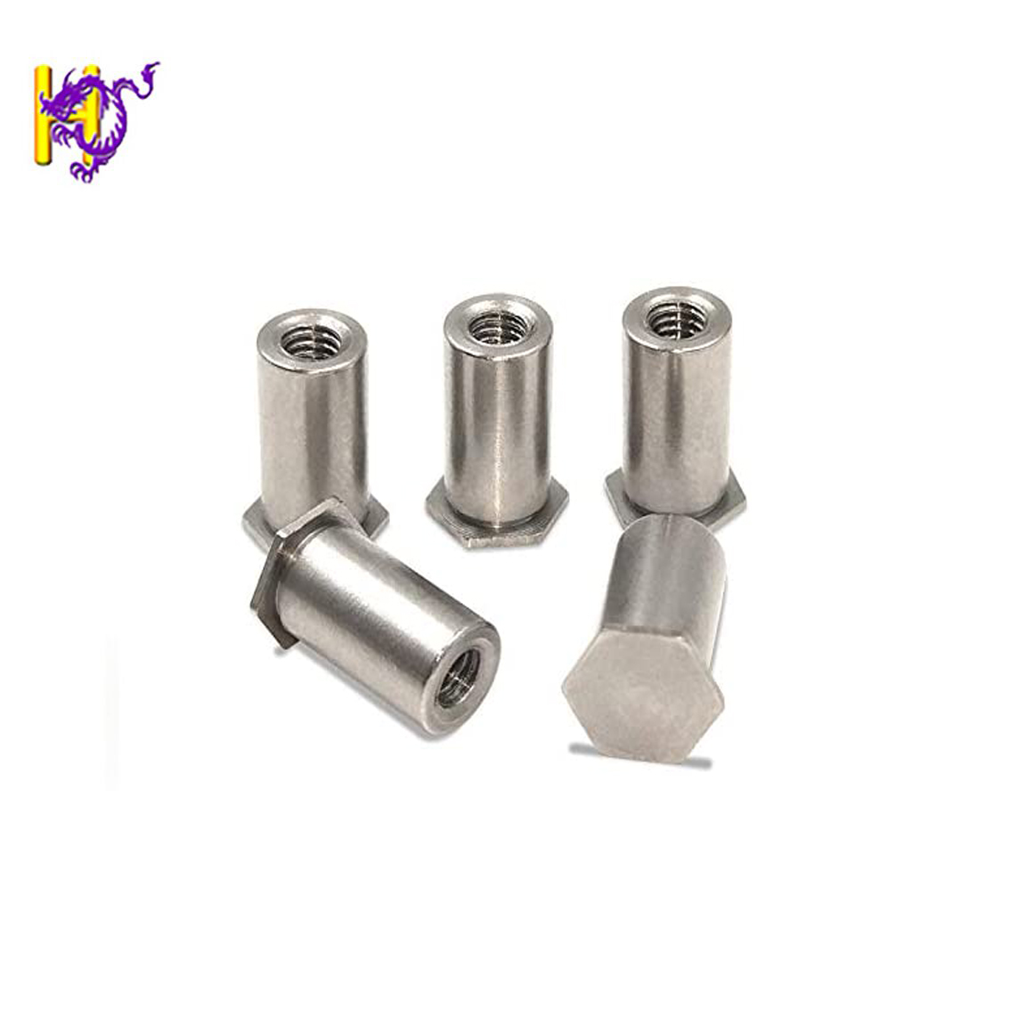 Rivet Inserts Blind Threaded Standoffs For Sheet Metal Thin Plate Chassis
