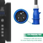 E-mingze New energy electric vehicle charging gun 32A 7KW type2 on-board