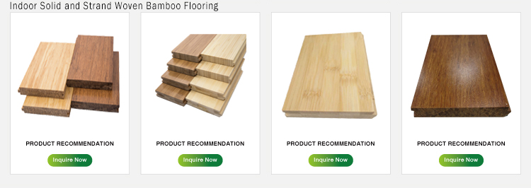 Natural Beauty Bamboo Floor Tiles 100% Bamboo Flooring For Interiors