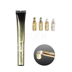 Quality Eye Cream Custom Cosmetic Tubes Packaging Vibration With Metal Applicator wholesale