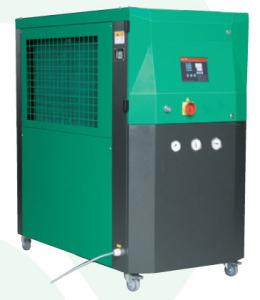 Quality Green High Capacity Industrial Water Chiller Unit 4W Wooden Box Packing wholesale