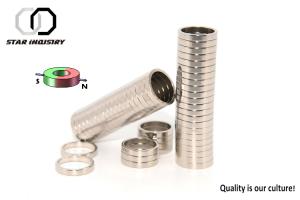 Quality High Temp N42 Medical Grade Magnets Ring Shape Permanent Multifunctional wholesale