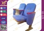 Commercial Level Church Auditorium Seating Floor Fixed Low Back Church Chair