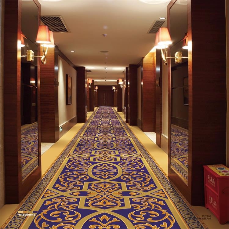 Chinese traditional style unique design Axminster corridor hall carpet