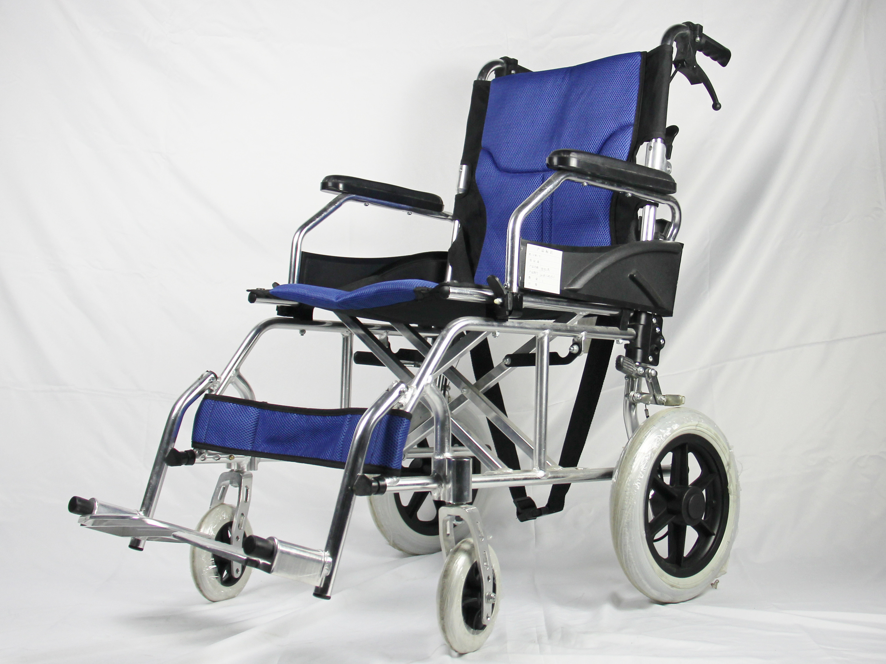 Easy To Carry Premium Foldable Lightweight Aluminum Manual Wheelchair Model 863L
