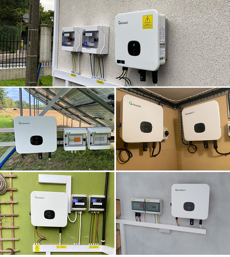 10KW 13KW 15KW Growatt On Grid Solar Inverter Three Phase For Solar Power System