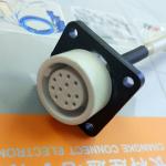 Medical PVC Conductor Tens Unit Leads / Electrode For Monitor