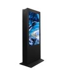 High Brightness Floor Stand Outdoor Digital Signage 55 Inch