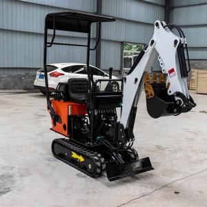 Quality Multipurpose 1500kg Mini Backyard Excavator High Maneuverability wholesale