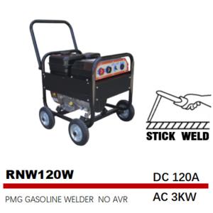 Quality Gas Powered Gasoline Powered Welding Machine AC 3kw 120A PMG wholesale