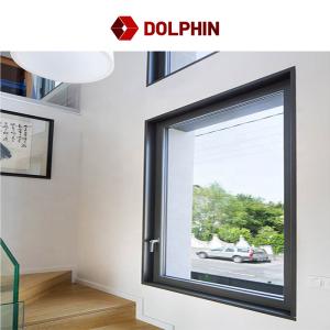 Quality Thermal Break Aluminum Casement Window Double Toughened Glass Aluminum Windows wholesale