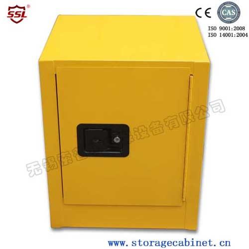 Stainless Steel Iron Coated Flammable Yellow Powder Chemical Storage Cabinets