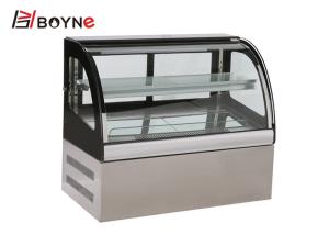 Quality Marble Base 450W R134A Cake Display Case For Bread House wholesale