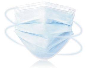 Quality Flexible Comfortable KN95 Earloop Face Mask Anti - Pollution With Blue And White Color wholesale