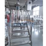 SGS Anti Corrosive Homogenizer Emulsifier Mixer 65rpm For Shampoo