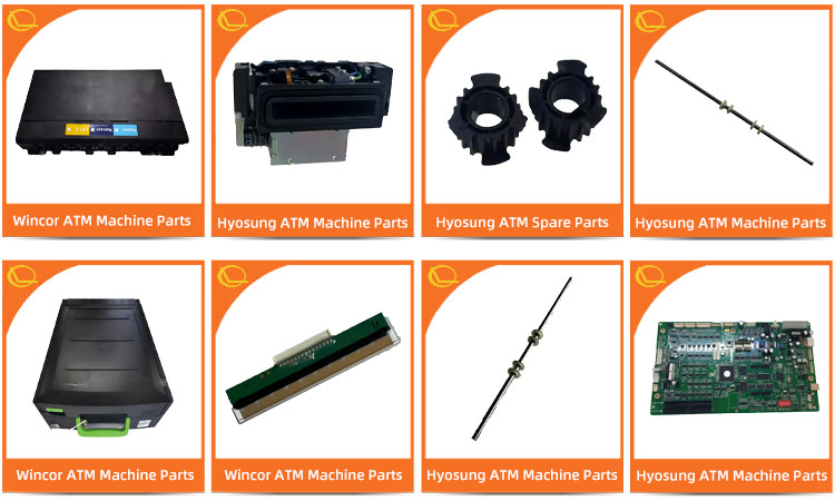 1750200435-106 ATM Machine Parts For Piggy Bank Cineo RM3 Roller Shaft Financial Equipment