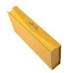 CMYK Rigid Yellow Magnetic Closure Gift Box