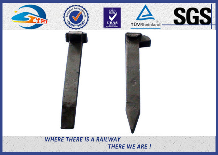 Low Carbon Steel Railroad Track Spikes / Dog Spike With Arema Standard
