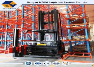 Quality Cold Rolled Steel Narrow Aisle Racking Systems With Powder Coating Finishing wholesale