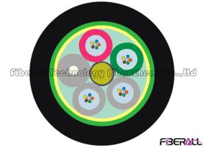 Quality Round Wire GYFTS Outdoor Fiber Optic Cable 48 Cores For Network Communication wholesale