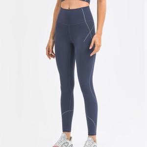 Quality Capri Cycling Nylon Womens High Waisted Workout Leggings With Tummy Control wholesale