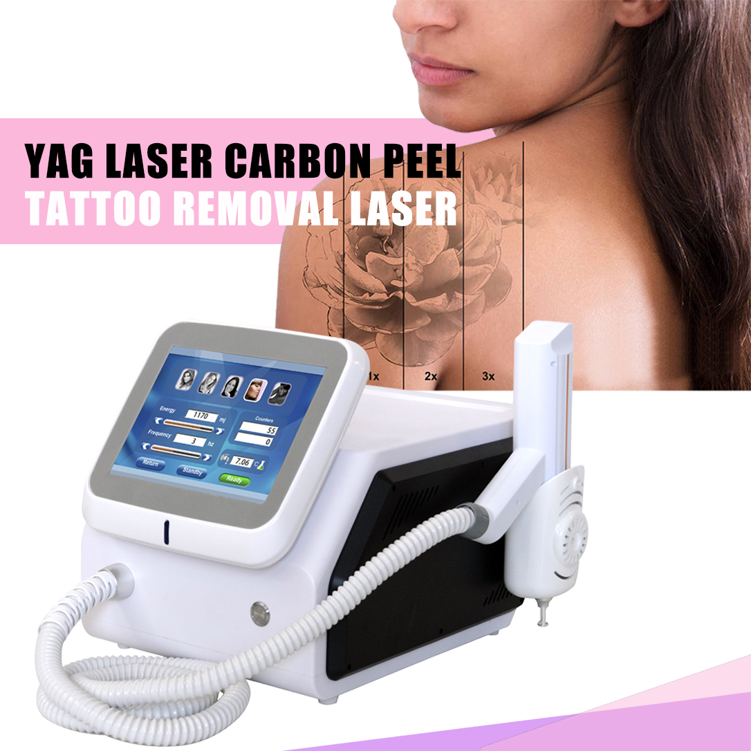 Custom Q Switch ND Yag Laser Machine For Tattoo Removal / Acne Treatment