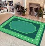 Worship Crystal Velvet Floor Carpets Shag Area Rugs For Ancient Week Pray