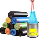 Cost Kitchen Rubbish Drawstring Trash Bag for Professional Garbage Collection