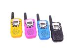 0.5W 10 Call Tones Long Range Walkie Talkies Lovely Color With A Back Clip