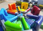 Bungee Run Inflatable Sports Games , Inflatable Assault Course Highly Participat