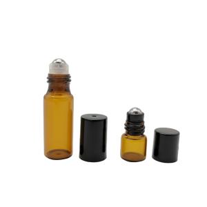 Quality Refillable Clear 5ml 10ml Amber Glass Vials With Roller Ball wholesale