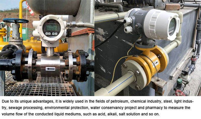 2" Electromagnetic Flowmeter Transmitter With Display