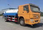 High Efficiency Construction Water Truck 8-12CBM With 360 Degrees Rotation